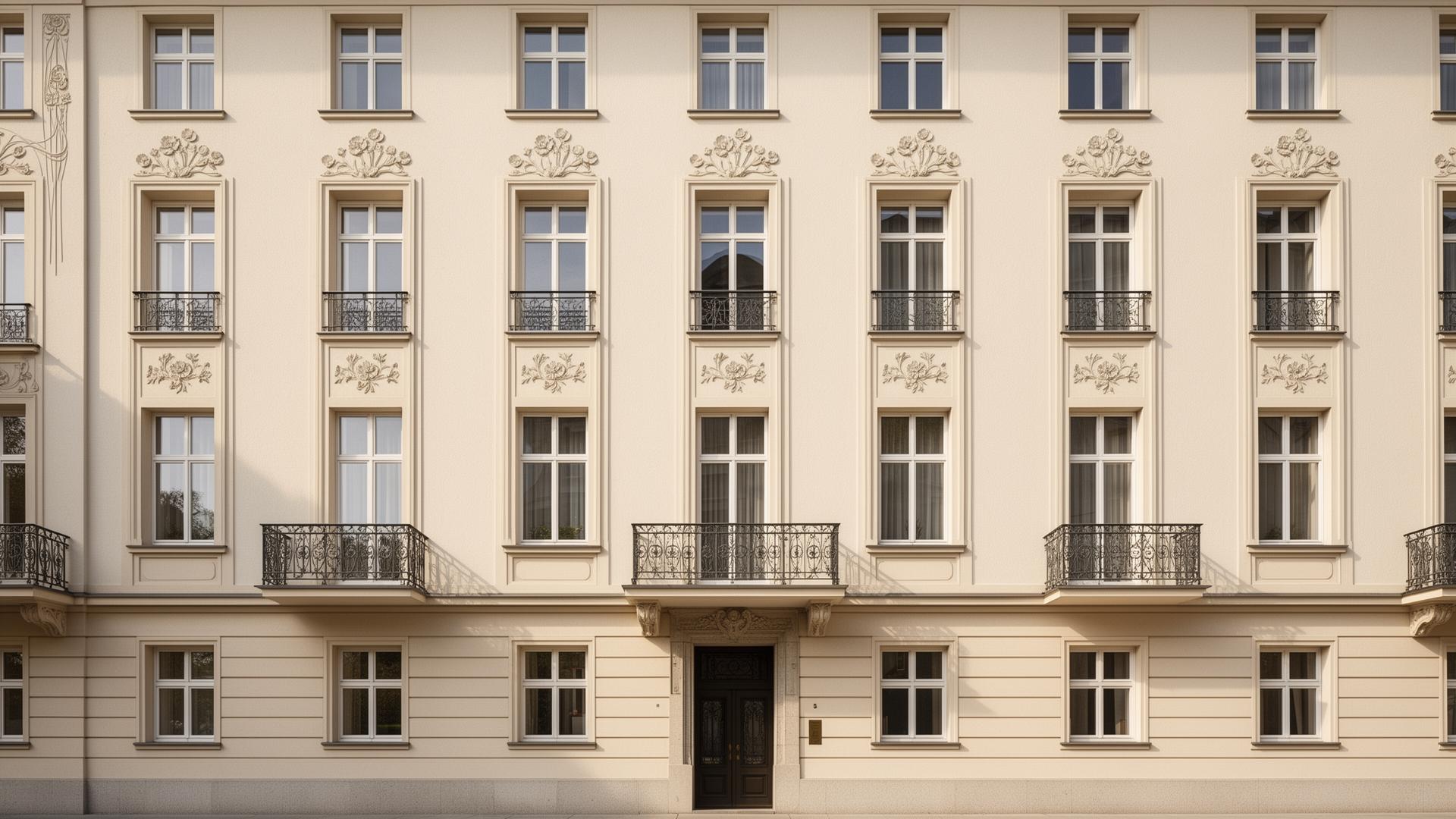 Elegantes Jugendstil-Mehrparteienhaus in München